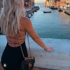 Mini tiger mist strappy dress